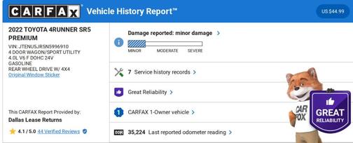 2022 Toyota 4Runner SR5 Premium