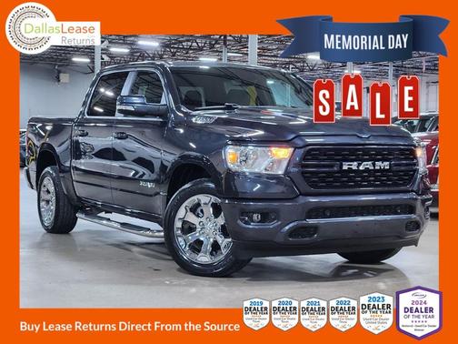 Gray 2022 RAM 1500 Lone Star