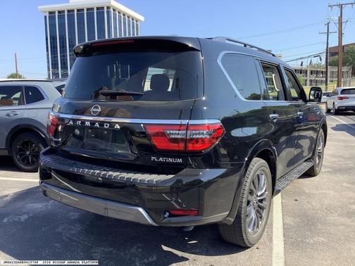 Black 2024 Nissan Armada Platinum