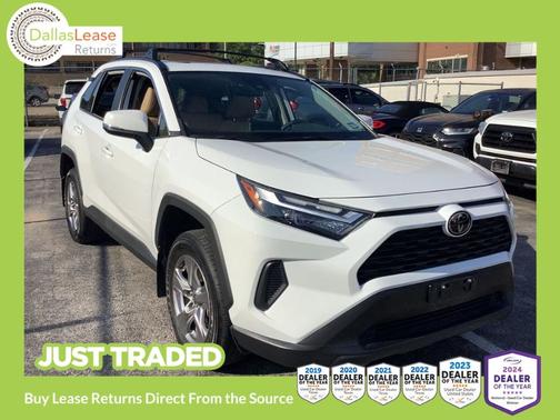 White 2023 Toyota RAV4 XLE