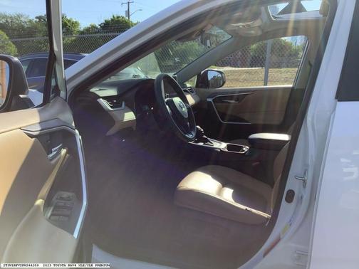 White 2023 Toyota RAV4 XLE