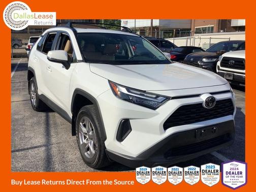 White 2023 Toyota RAV4 XLE