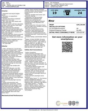 2023 Toyota Tacoma SR5