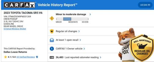 2023 Toyota Tacoma SR5