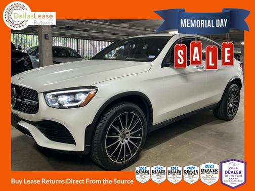White 2023 Mercedes-Benz GLC 300 4MATIC Coupe