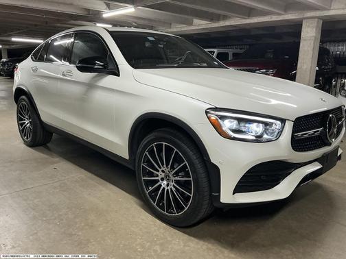 White 2023 Mercedes-Benz GLC 300 4MATIC Coupe