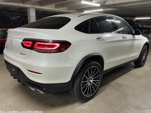 White 2023 Mercedes-Benz GLC 300 4MATIC Coupe