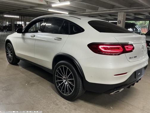 White 2023 Mercedes-Benz GLC 300 4MATIC Coupe