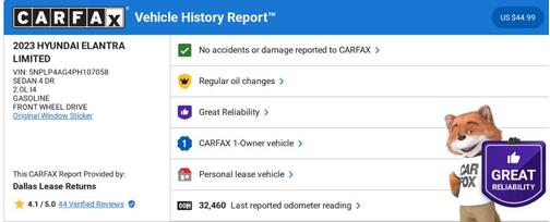 2023 Hyundai ELANTRA Limited