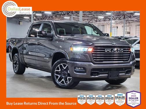 Gray 2025 RAM 1500 Laramie