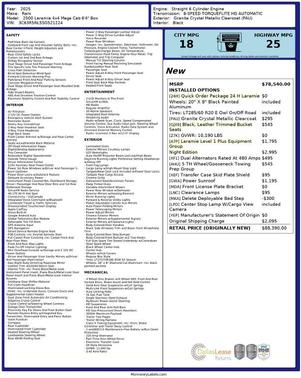 2025 RAM 2500 Laramie