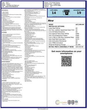 2017 Nissan Armada Platinum