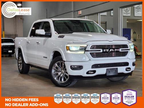 White 2022 RAM 1500 Laramie