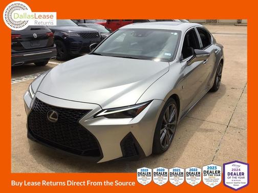 Silver 2023 Lexus IS 350 F Sport