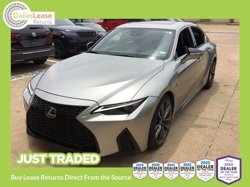Silver 2023 Lexus IS 350 F Sport