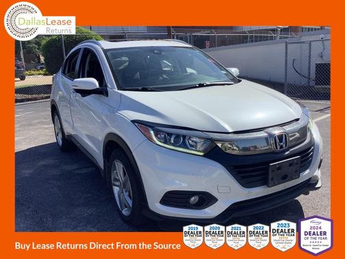 White 2020 Honda HR-V EX