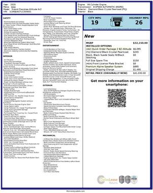 2020 Jeep Grand Cherokee Altitude