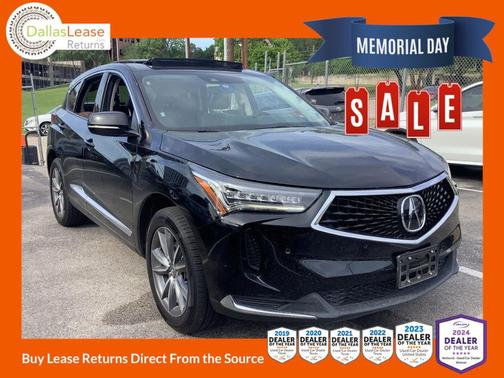 Black 2022 Acura RDX Technology Package