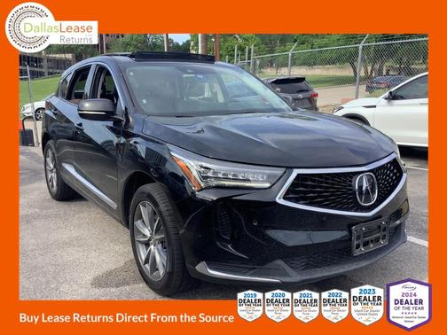 Black 2022 Acura RDX Technology Package