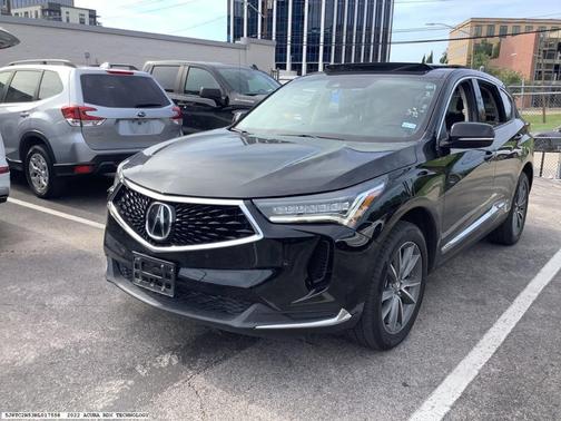 Black 2022 Acura RDX Technology Package