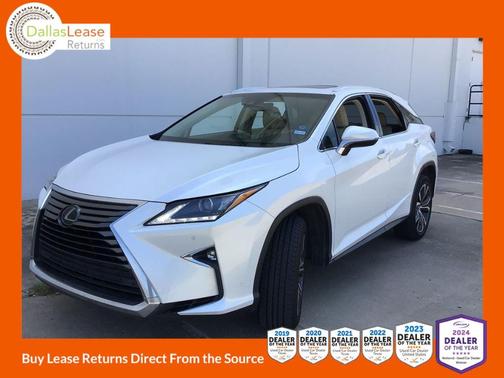 White 2019 Lexus RX 350