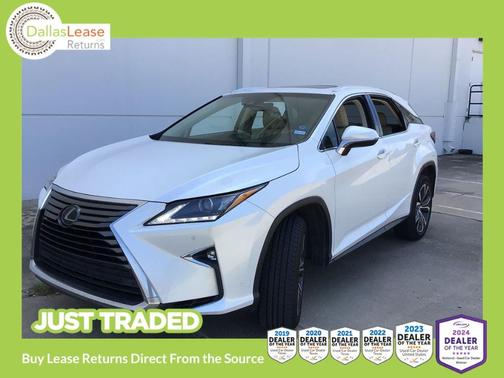 White 2019 Lexus RX 350