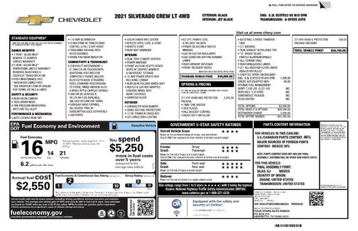 2021 Chevrolet Silverado 1500 LT