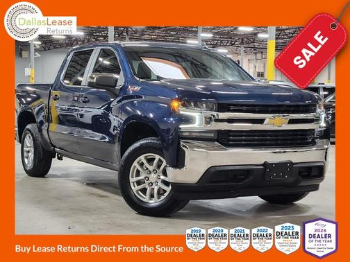 Blue 2022 Chevrolet Silverado 1500 Limited LT Truck
