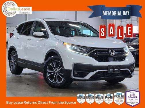 White 2022 Honda CR-V EX-L
