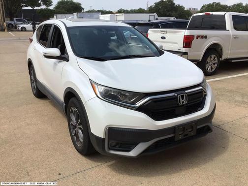 White 2022 Honda CR-V EX-L