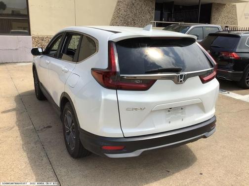 White 2022 Honda CR-V EX-L