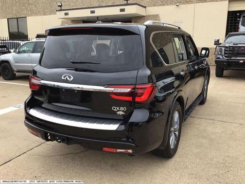 Mineral Black 2022 INFINITI QX80 Luxe