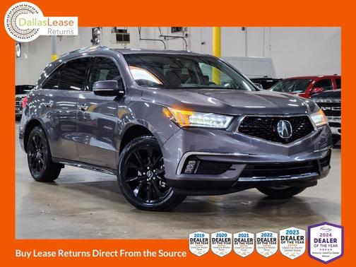 Silver 2017 Acura MDX 3.5L w/Advance Package