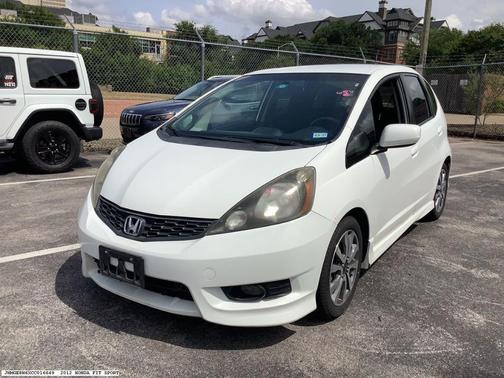 White 2012 Honda Fit Sport w/ Navigation