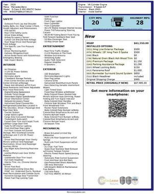 2020 Mercedes-Benz E-Class E 450 4MATIC