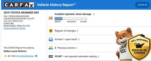 2019 Toyota 4Runner SR5