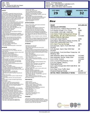 2022 Buick Encore GX Select