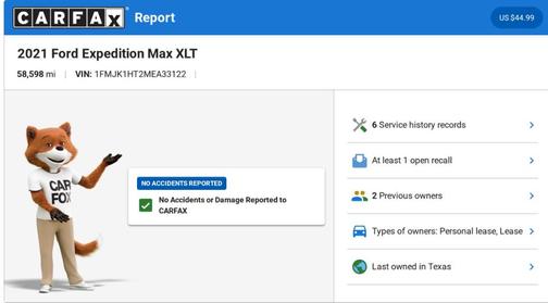 2021 Ford Expedition Max XLT