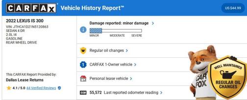 2022 Lexus IS 300 Base