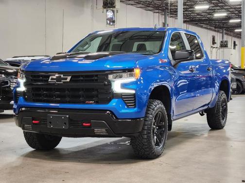 Blue 2022 Chevrolet Silverado 1500 LT Trail Boss