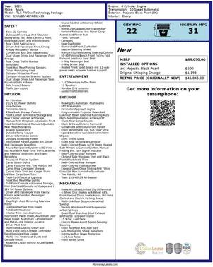 2023 Acura TLX Technology