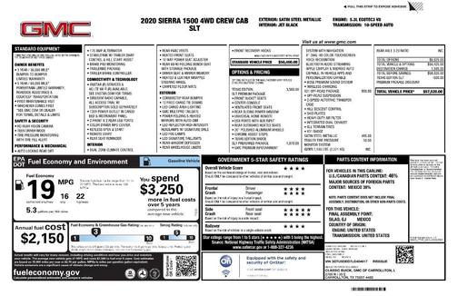 2020 GMC Sierra 1500 SLT