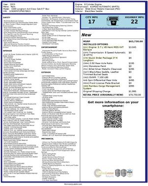 2023 RAM 1500 Longhorn