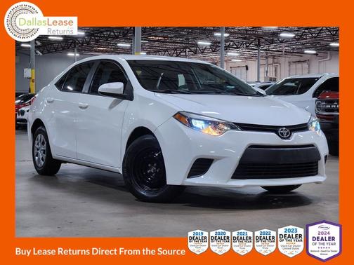 White 2014 Toyota Corolla L