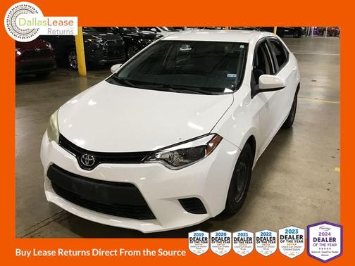 White 2014 Toyota Corolla L