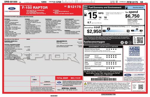 2023 Ford F-150 Raptor