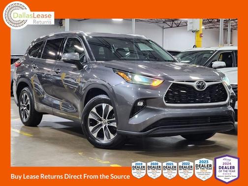 Magnetic Gray Metallic 2021 Toyota Highlander XLE