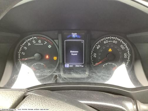 White 2022 Toyota Tacoma SR