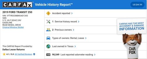 2019 Ford Transit-250 148 WB Medium Roof Cargo