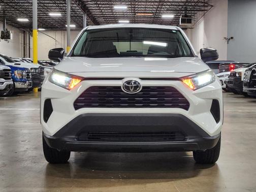 White 2022 Toyota RAV4 LE